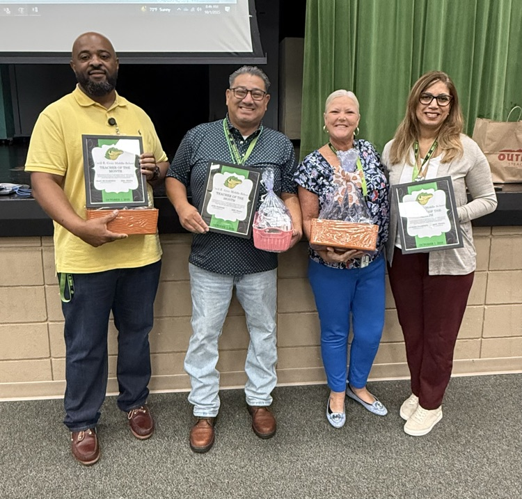 teachers of the month