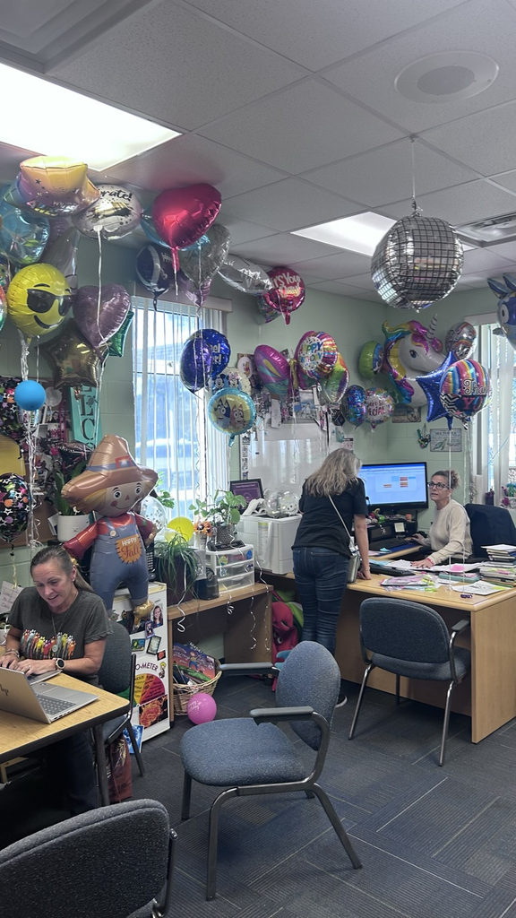 Balloons for Mrs. Werner