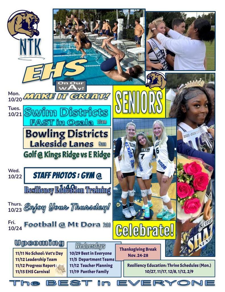 NTK for the Week of October 20th.