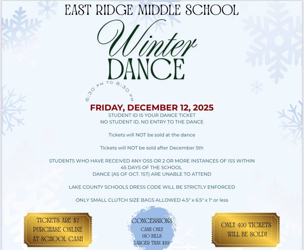 Winter Dance, Friday, December 12, 2025