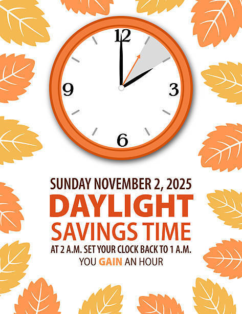 fall time change 2025
