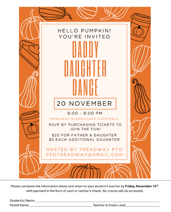 PTO Daddy Daughter Dance