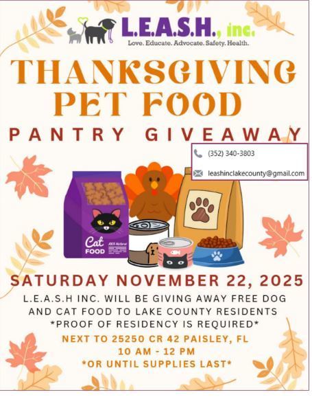 Pet Food Giveaway