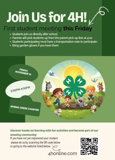 November 4 H Meeting