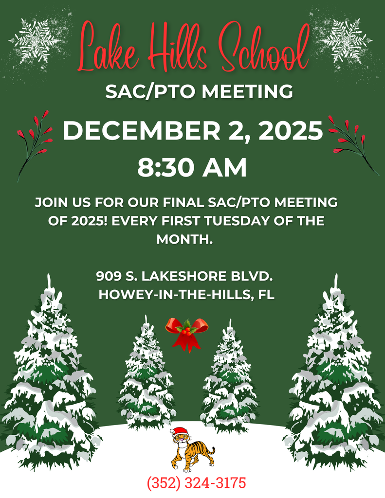 December SAC Announcement