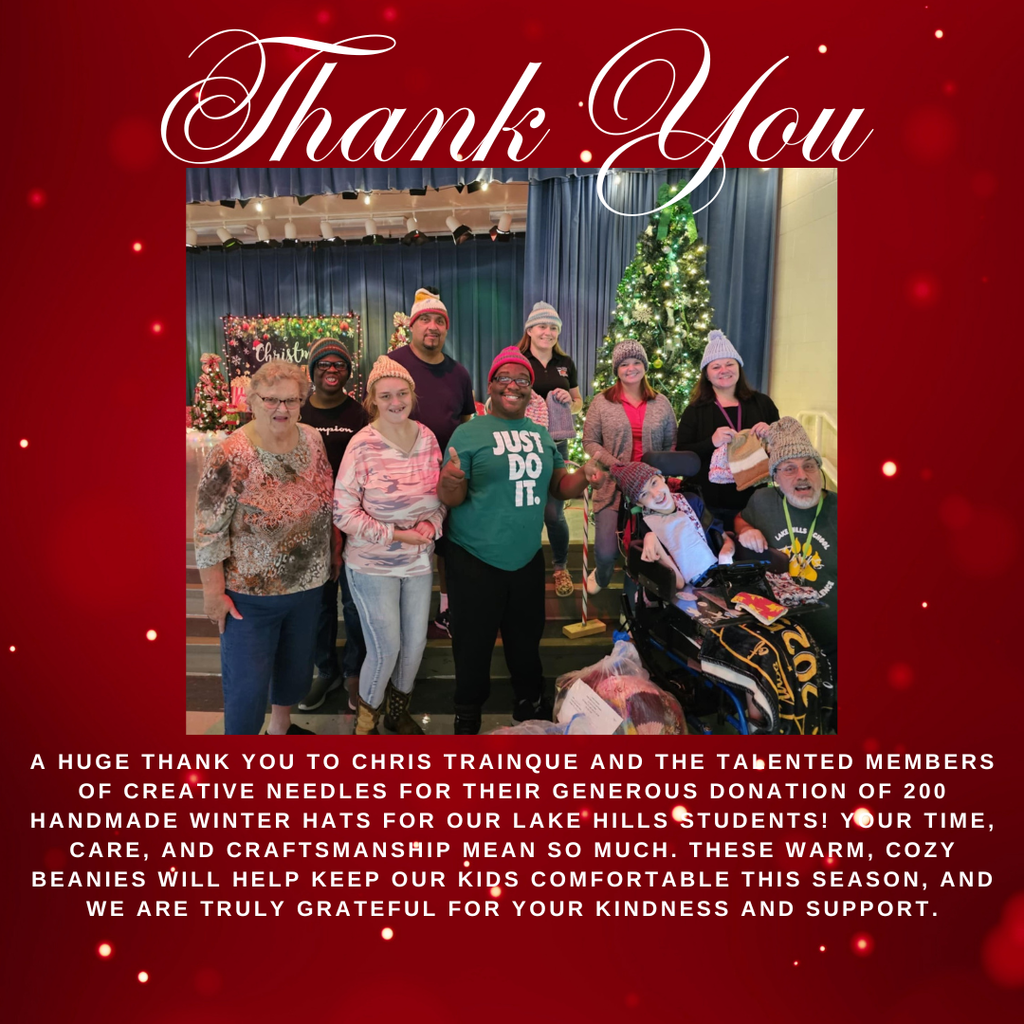 Thank you to Creative Needles