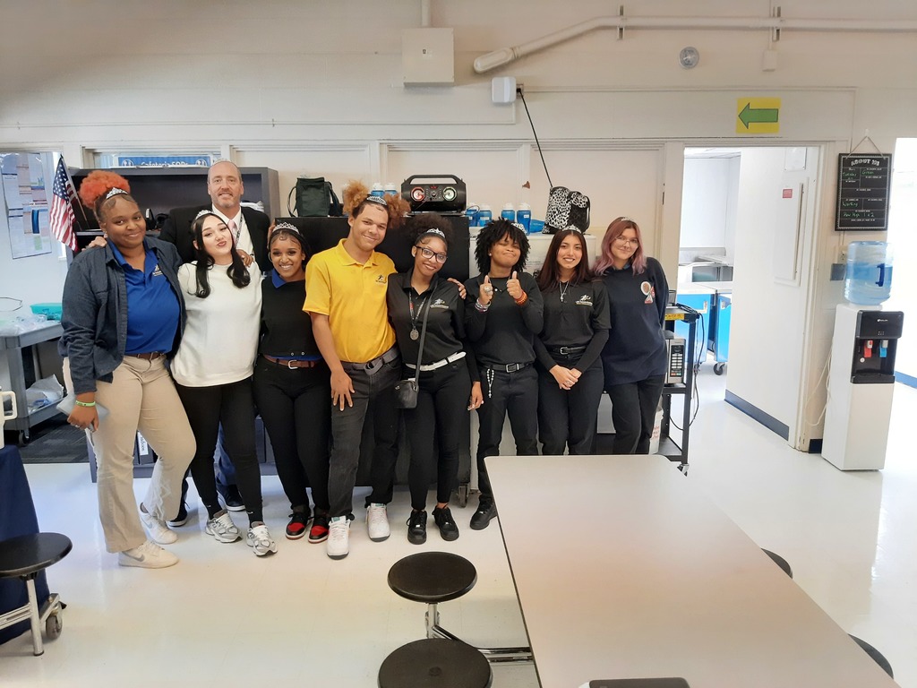 Our smart students before the ceremony