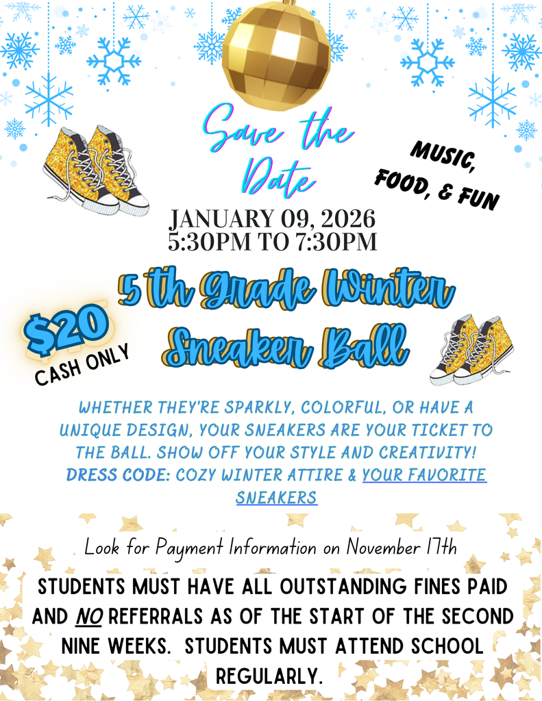 5th grade sneaker ball