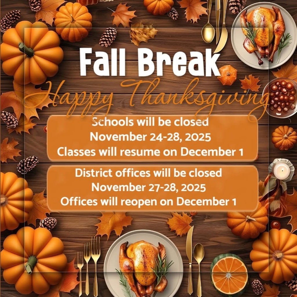Fall Break Reminder
