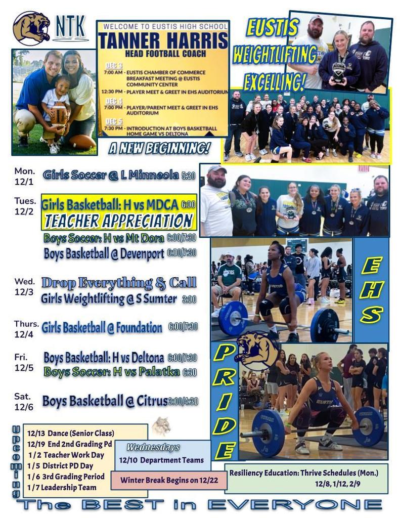 NTK for December 1st-6th.