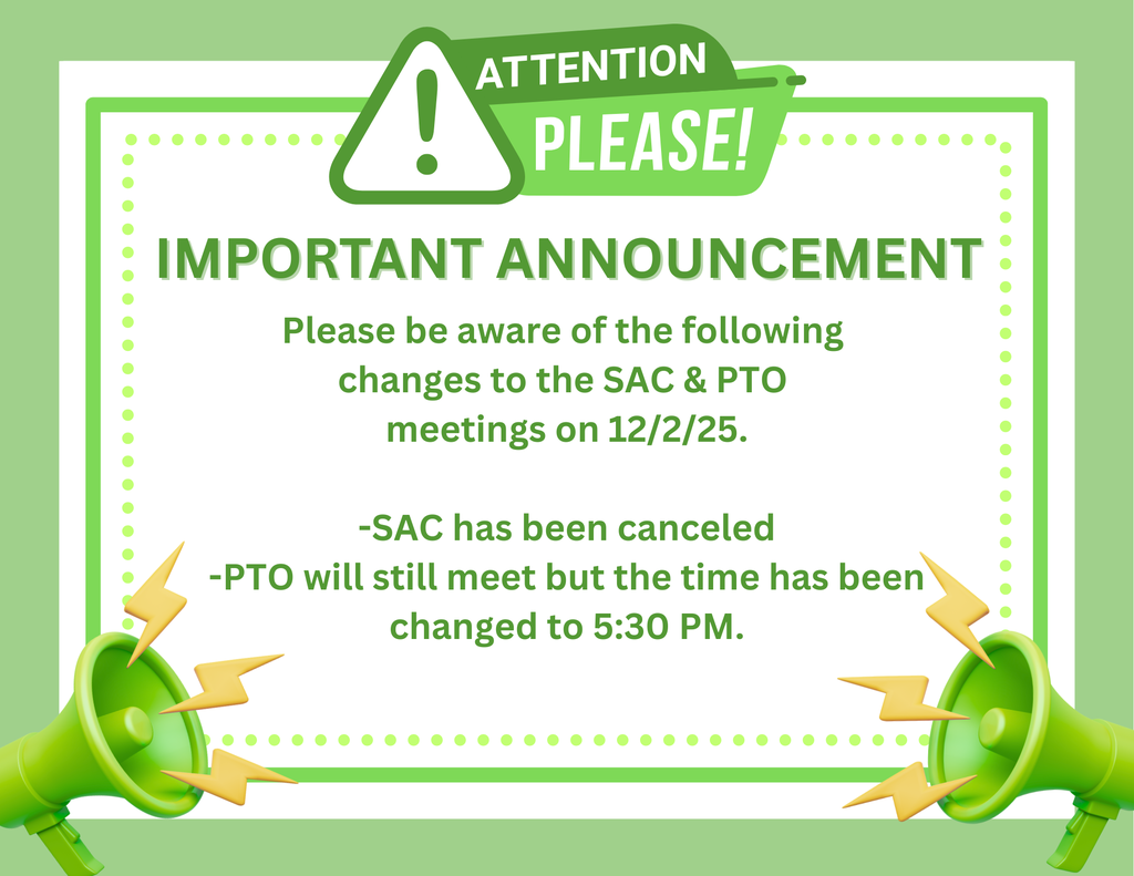 IMPORTANT ANNOUNCEMENT