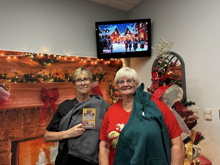 Sweatshirts with hoodies to keep our Bullpups warm