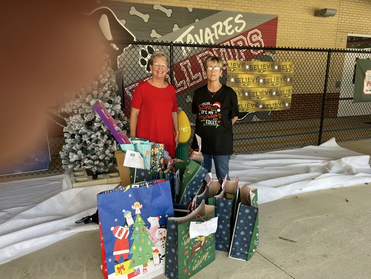 Gift donations for families in need