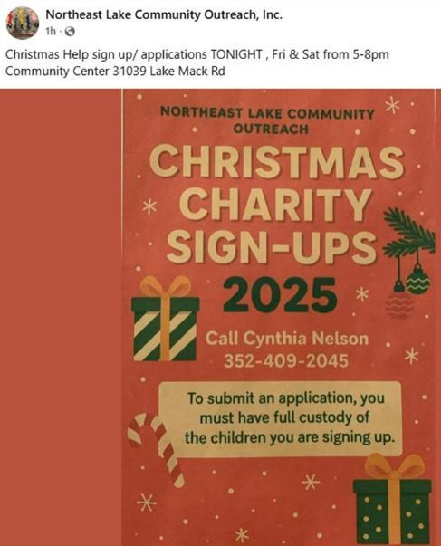 Northeast Lake Community Outreach