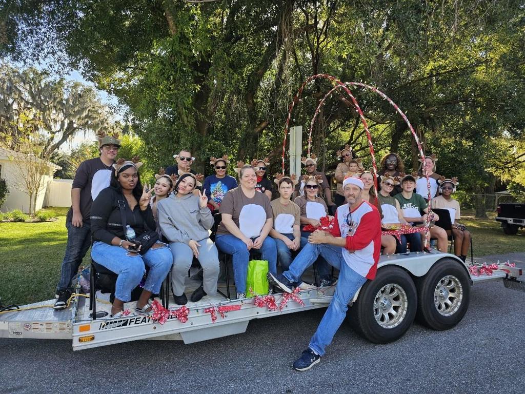 Dr. S and his reindeer. 