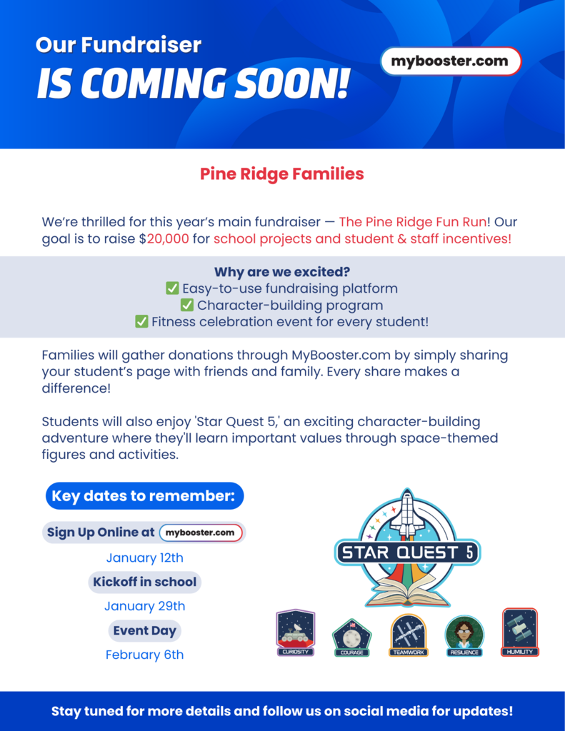 Boosterthon is coming soon.