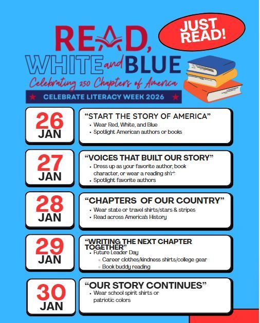 Celebrate Literacy Week SCCS