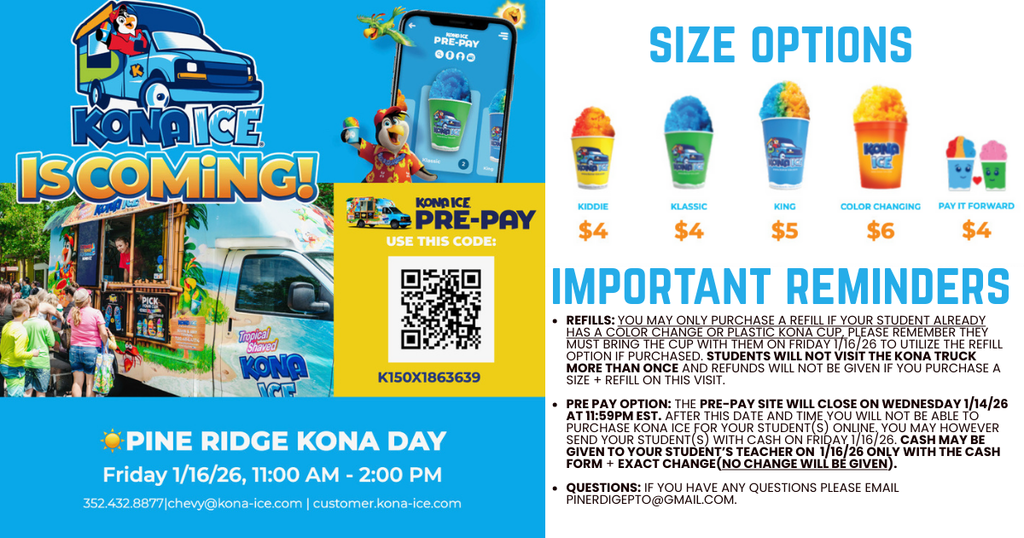 Kona is coming January 16th.