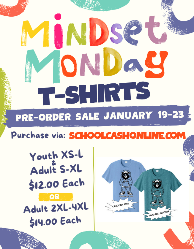 Mindset Monday T-shirt sale