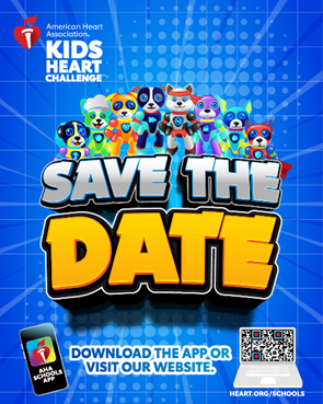 Save the Date - Kids Heart Challenge