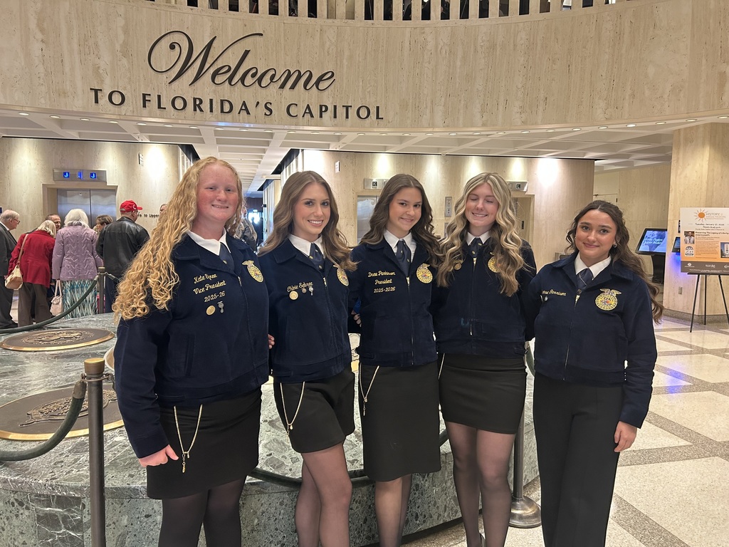 UHS FFA members spend two days on Tallahassee to experience legislature first hand.