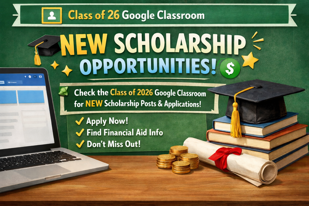 SCholarship information for UHS Seniors