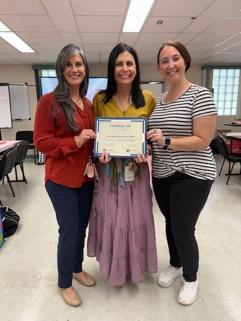 Our wonderful VPK Team- Mrs. Cintron, Mrs.Pylant, and Mrs. Weeks