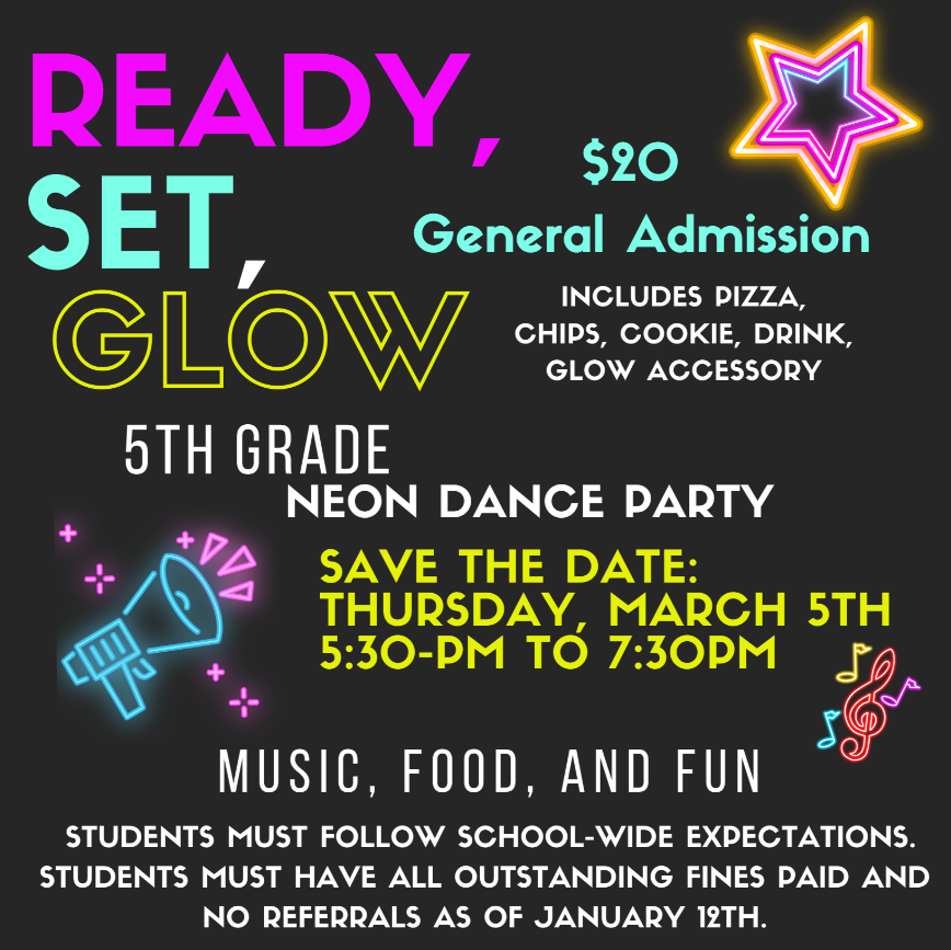 5th Grade GLOW Dance