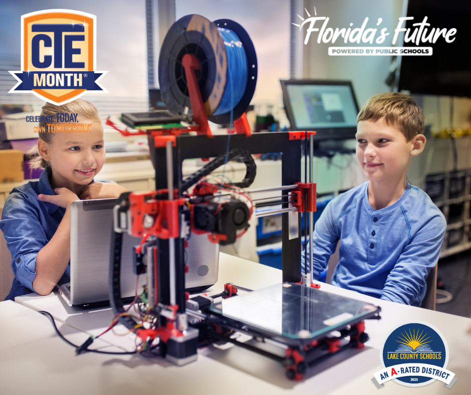 Students looking at a manufacturing project