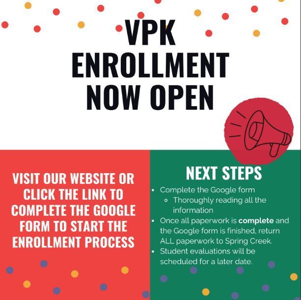 VPK Enrollment 2026