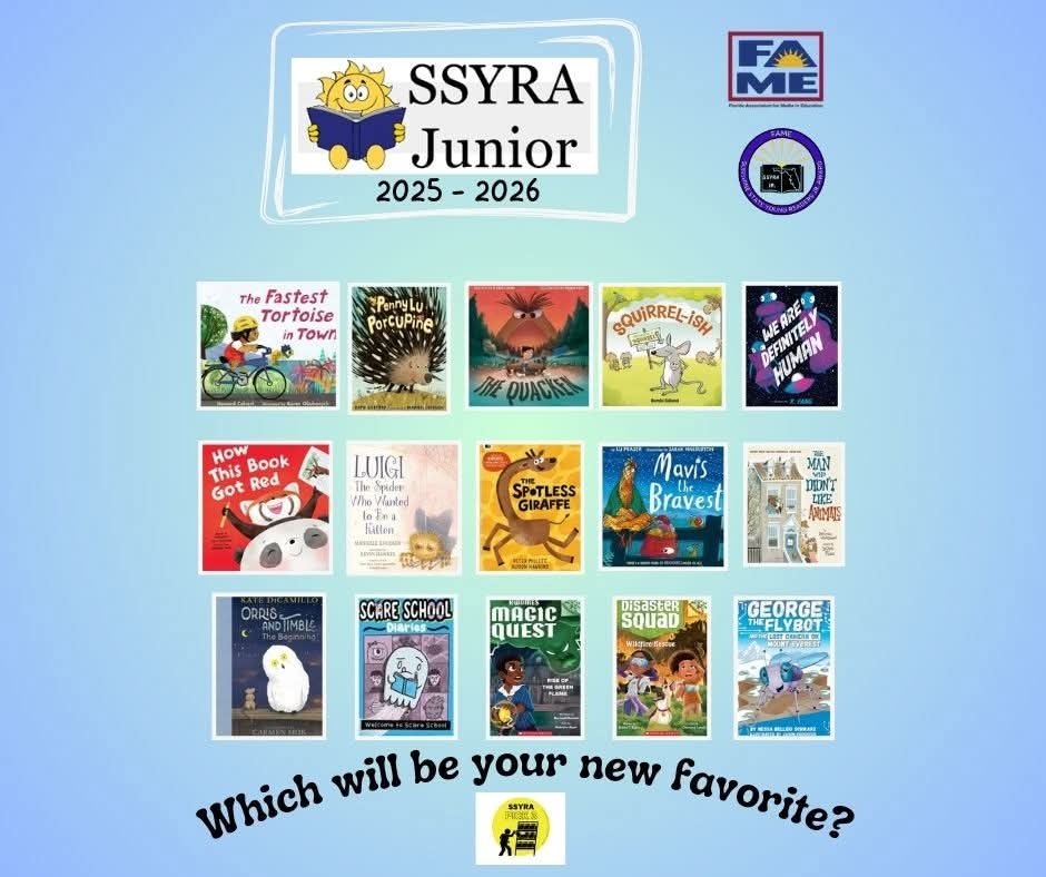SSYRA Junior Book Nominees