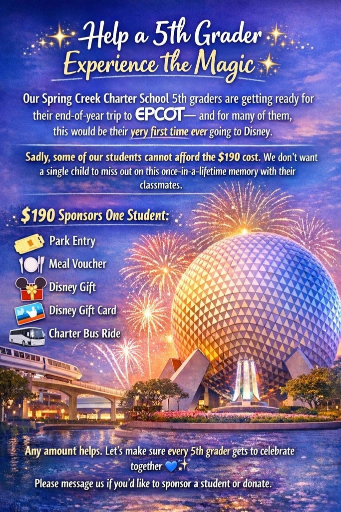 EPCOT Donation page.