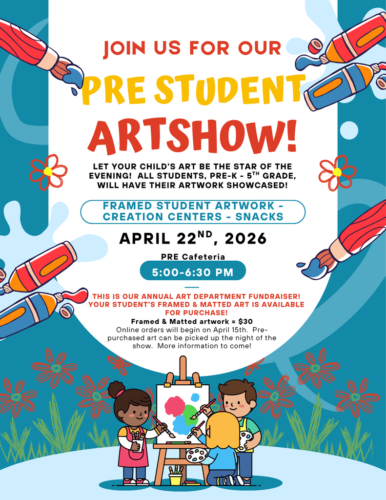 PRE Art Show April 22nd
