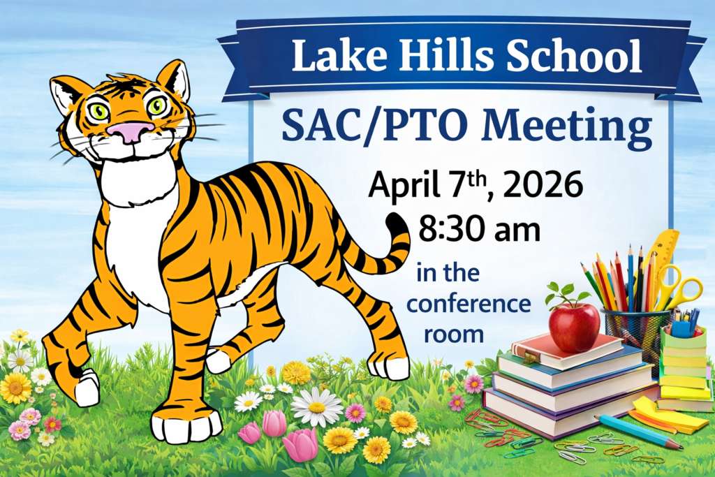 SAC/PTO Meeting April 7, 2026