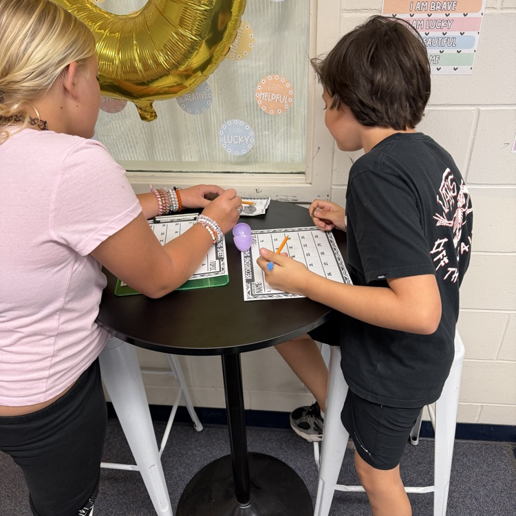 Working together to solve a problem.