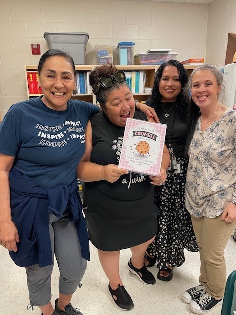 Some of our wonderful paraprofessionals.