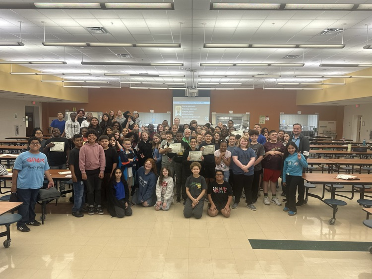 6th grade honor roll students