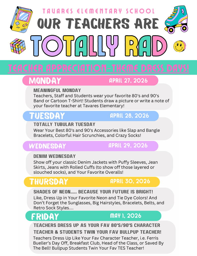 Teacher Appreciation Week