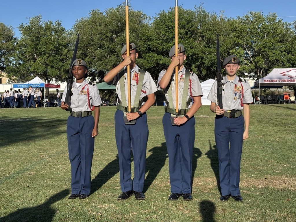 JROTC members compete at Davenport, FL.