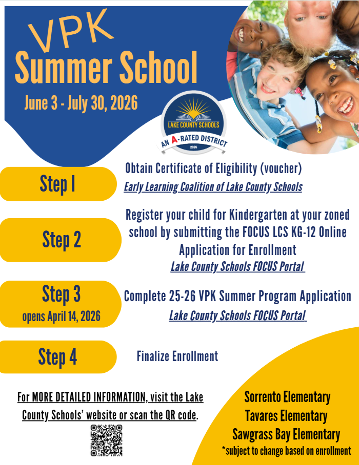 Summer VPK flyer