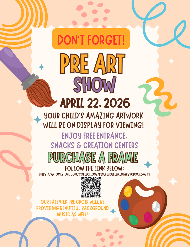 Art Show is April 22, 2026