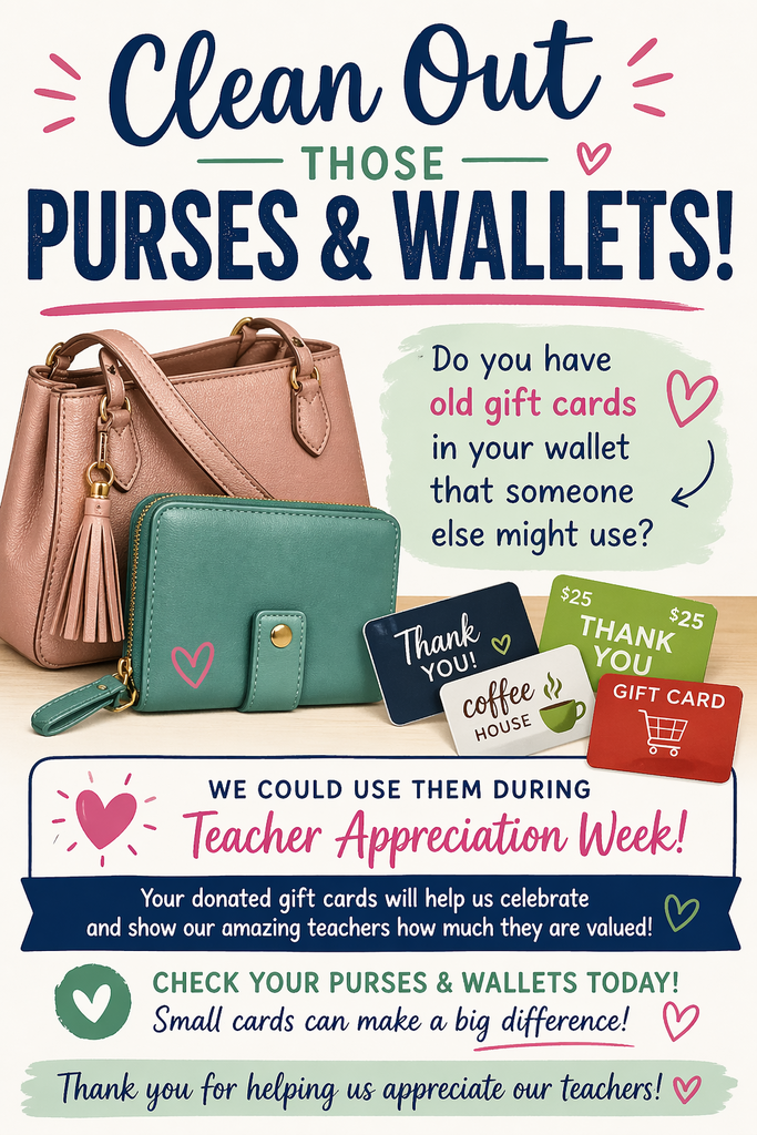Help support our teachers! 
