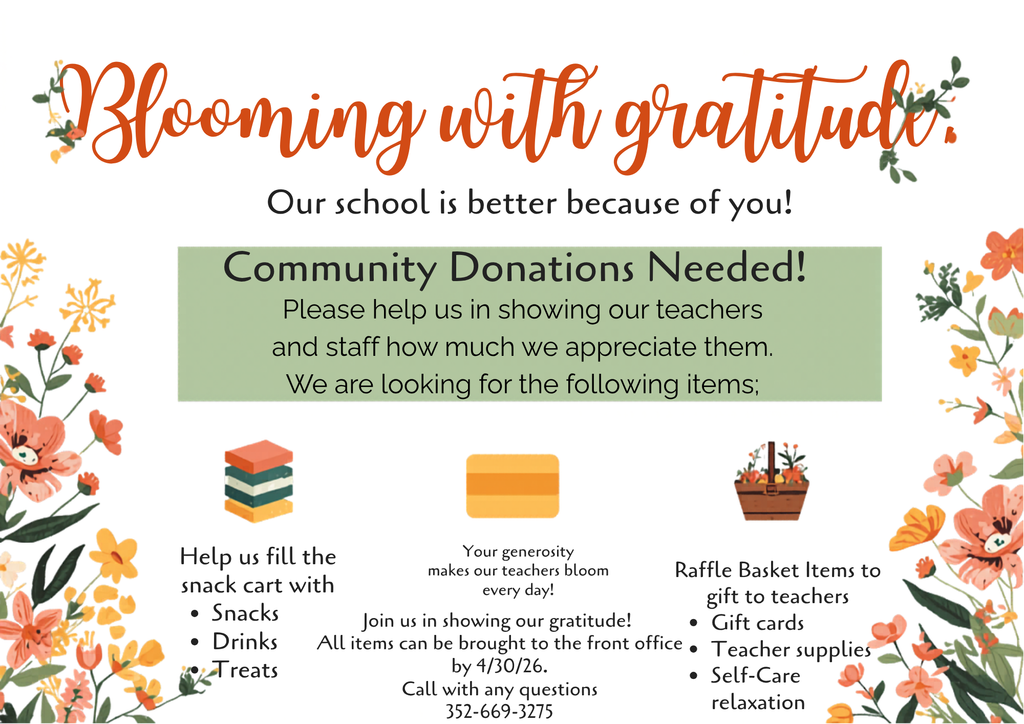 Help support our teachers! 