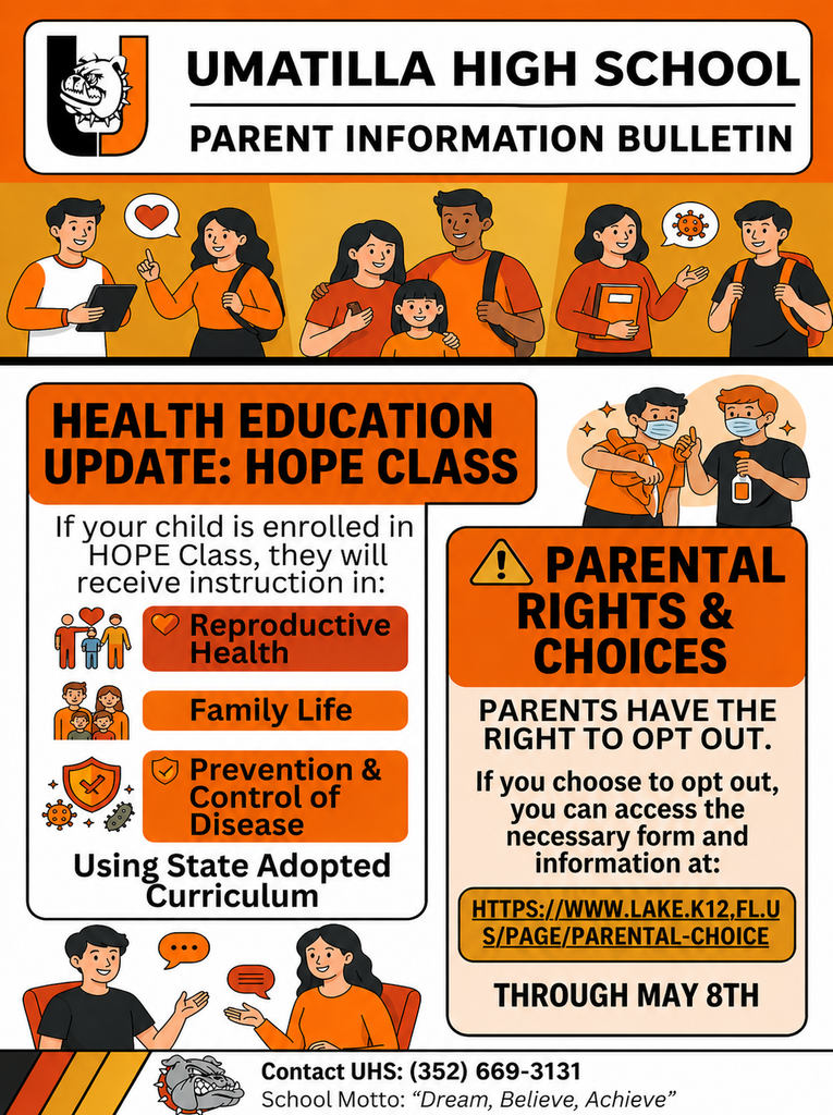 Infomration on HOPE curriculum opt-out.