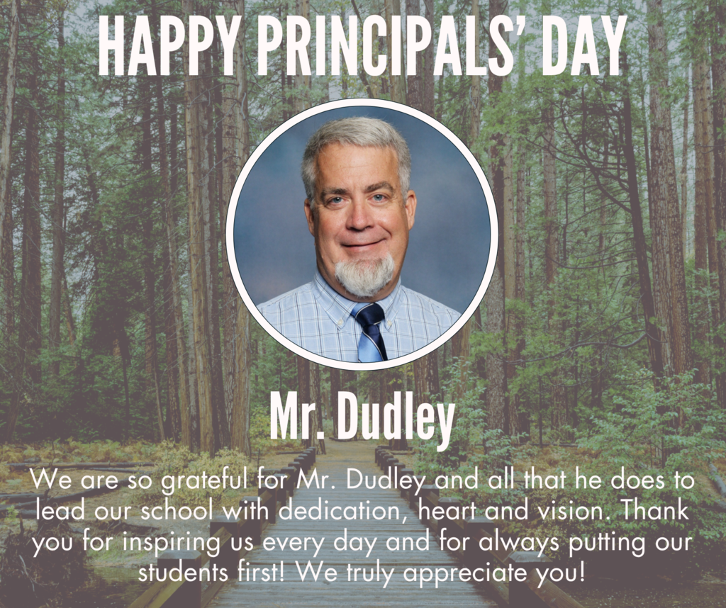 Happy Principals' Day Mr. Dudley