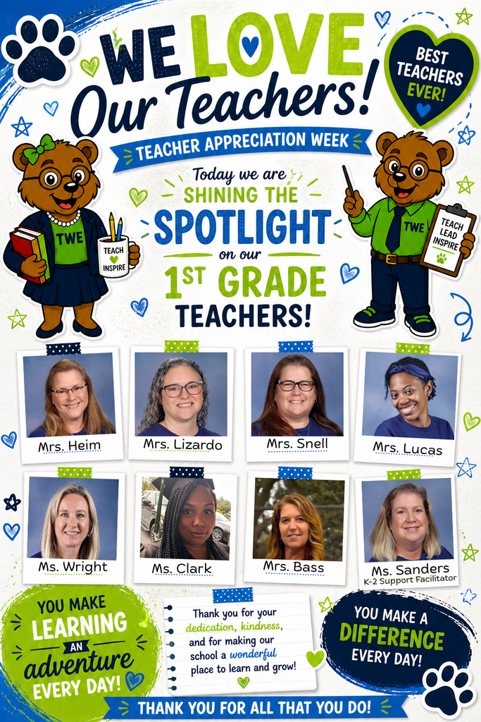 1st grade team