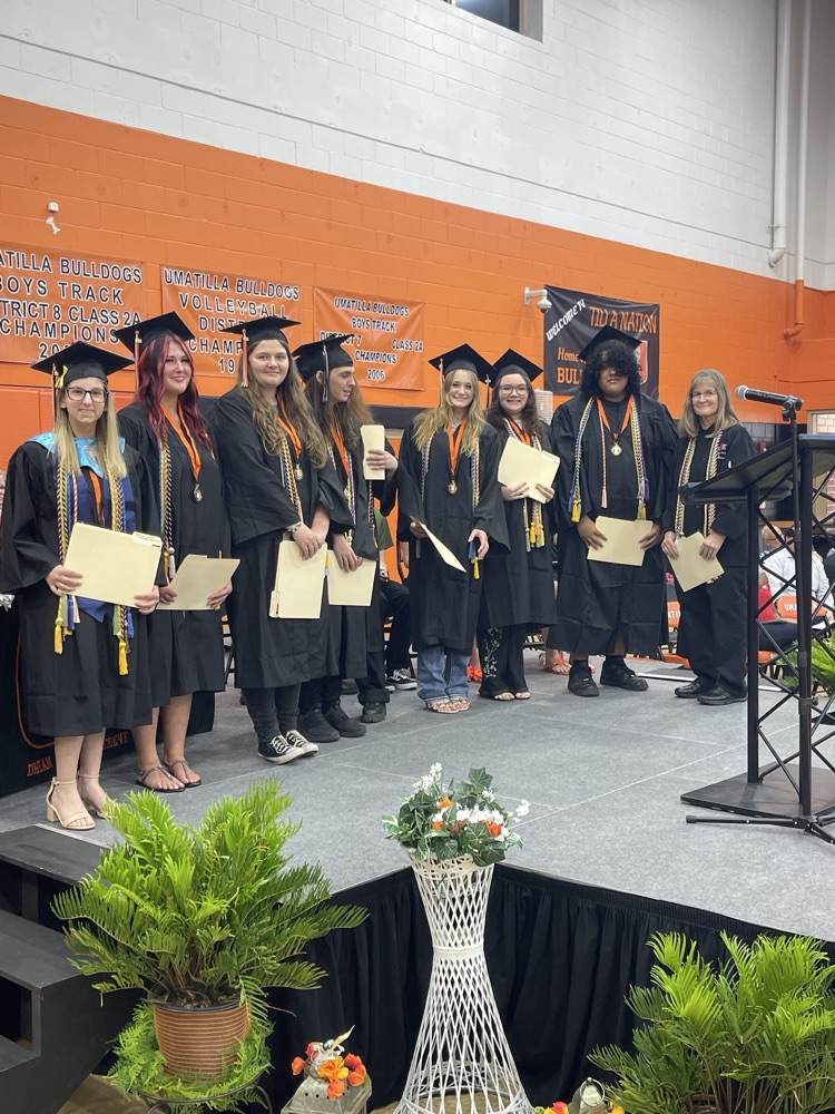 Umatilla High Awards ceremony
