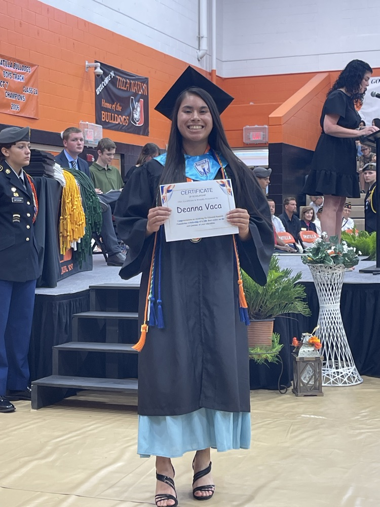 Umatilla High Awards ceremony