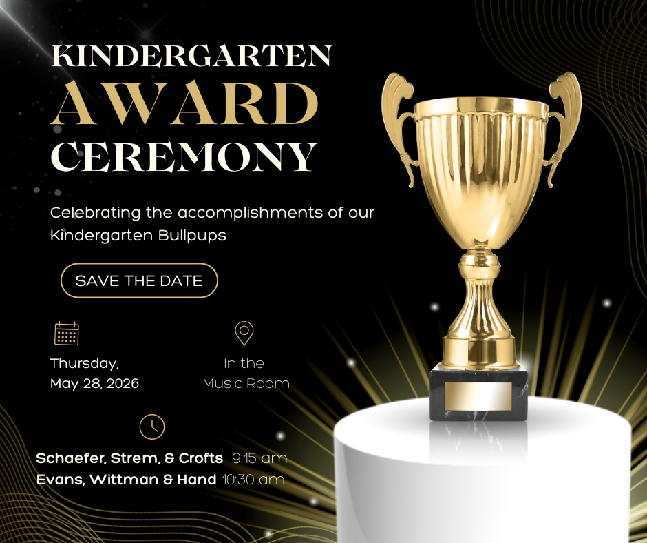 Kindergarten Award Ceremony UPDATE