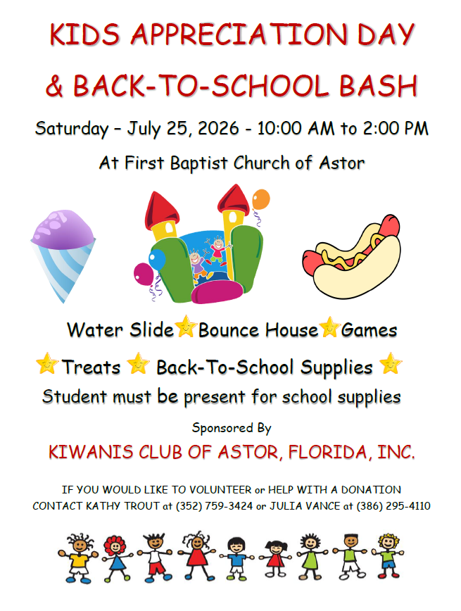 Astor Kids Appreciation Day